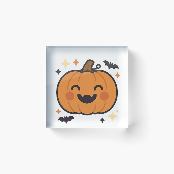 Item preview, Cute Pumpkin — Spooky Season Halloween Jack o Lantern designed and sold by JuanmaLW.