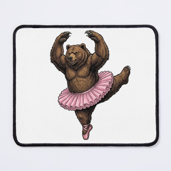 Item preview, Grizzly Bear in Ballet Tutu designed and sold by YNAMREG.