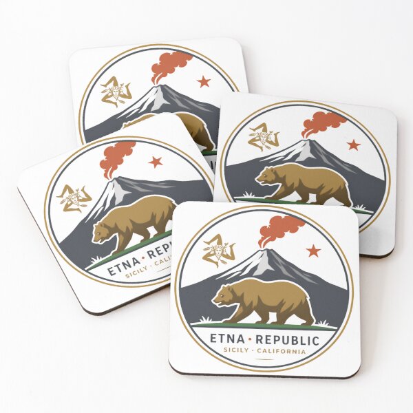 Item preview, Etna Republic Sicily California Heritage Travel Pride designed and sold by Simsimah26Parks.
