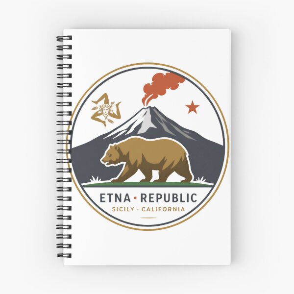 Item preview, Etna Republic Sicily California Heritage Travel Pride designed and sold by Simsimah26Parks.