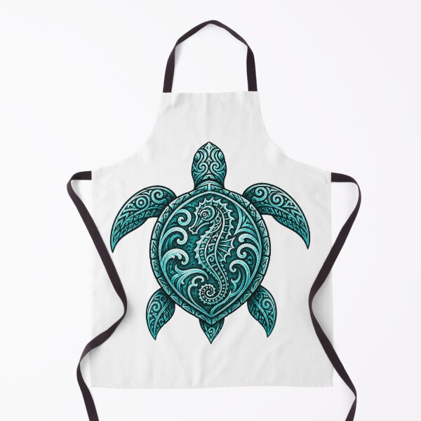 Item preview, Polynesian Tribal Turtle – Seahorse designed and sold by OTSC.