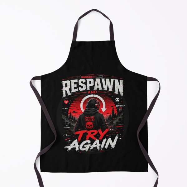 Item preview, Respawn and Try Again Gamer T-Shirt – Gaming Quote Tee, Funny Gamer Shirt, Esports Graphic Tee, Gaming Motivation Shirt designed and sold by Artimax-Studio.