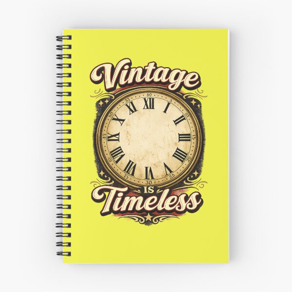 Item preview, Vintage Is Timeless | Retro Clock Design | Classic Vintage Aesthetic designed and sold by CJLindy.