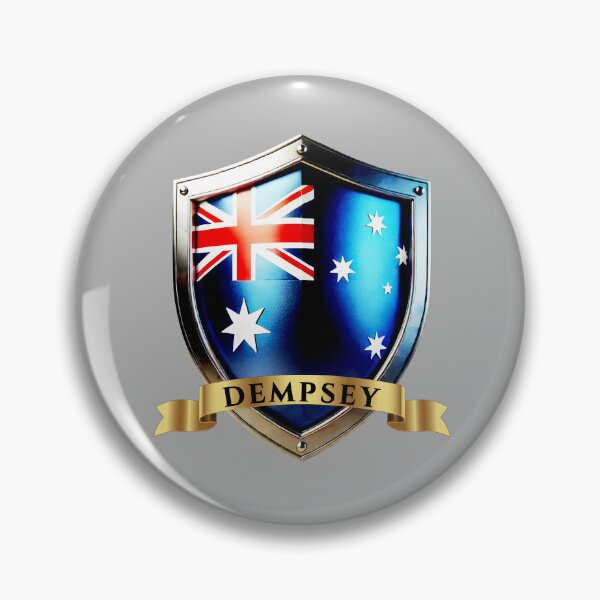 Item preview, Dempsey Australian Heritage Crest Shield designed and sold by Highlandkings.