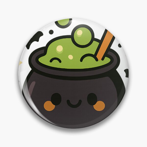 Item preview, Witchy Cauldron — Cute Halloween Potion Illustration designed and sold by JuanmaLW.