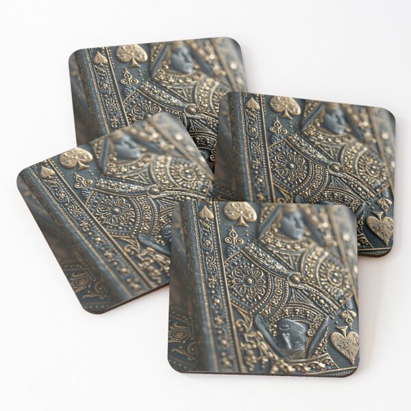 Item preview, The Queen of Spades: Ornate Vintage Playing Card designed and sold by DukaveArt .