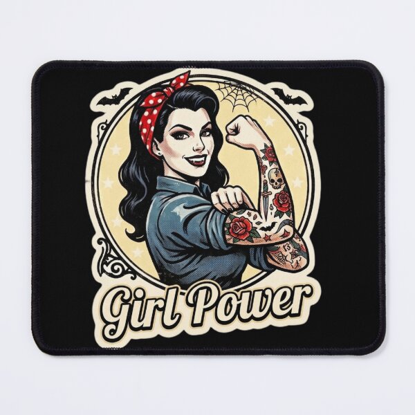 Item preview, Rosie the Riveter designed and sold by The Creepy Kooky Coven.