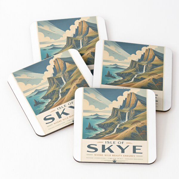 Item preview, Isle Of Skye Where Wild Beauty Endures Scotland Travel Destination designed and sold by Simsimah26Parks.