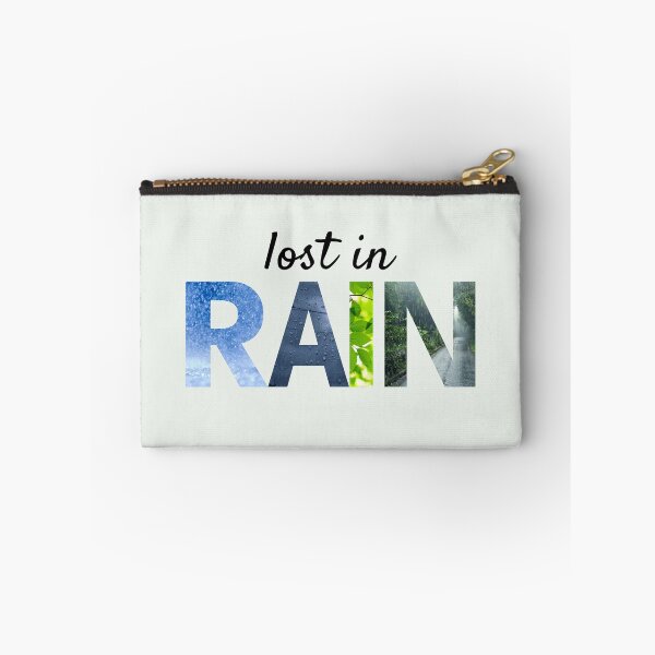 Item preview, Lost in Rain – Moody Rain Aesthetic Word Art designed and sold by NeededTees.