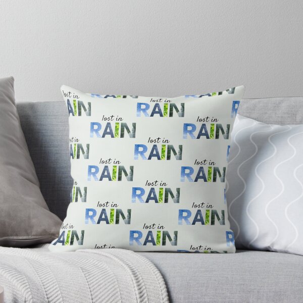 Item preview, Lost in Rain – Moody Rain Aesthetic Word Art designed and sold by NeededTees.