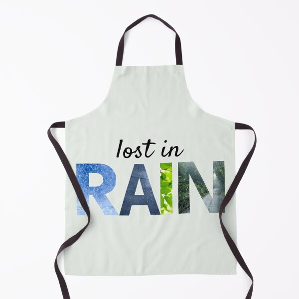 Item preview, Lost in Rain – Moody Rain Aesthetic Word Art designed and sold by NeededTees.