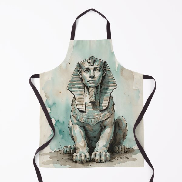 Artikelvorschau, Ägyptische Sphinx, Pharao entworfen und verkauft von VoidVeilStudio.