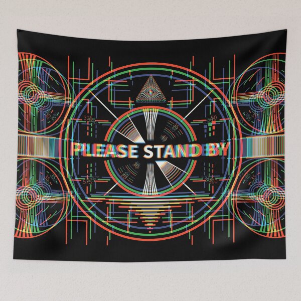 Item preview, Please Stand By Soft Glitch - Dark 2 designed and sold by animinimal.