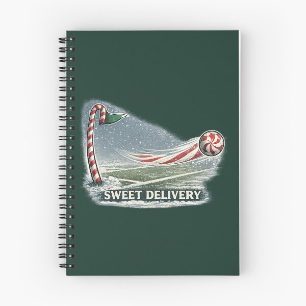 Item preview, Sweet Delivery – Candy Cane Corner Kick | Christmas Football Soccer Premium Streetwear Graphic designed and sold by warlistop.