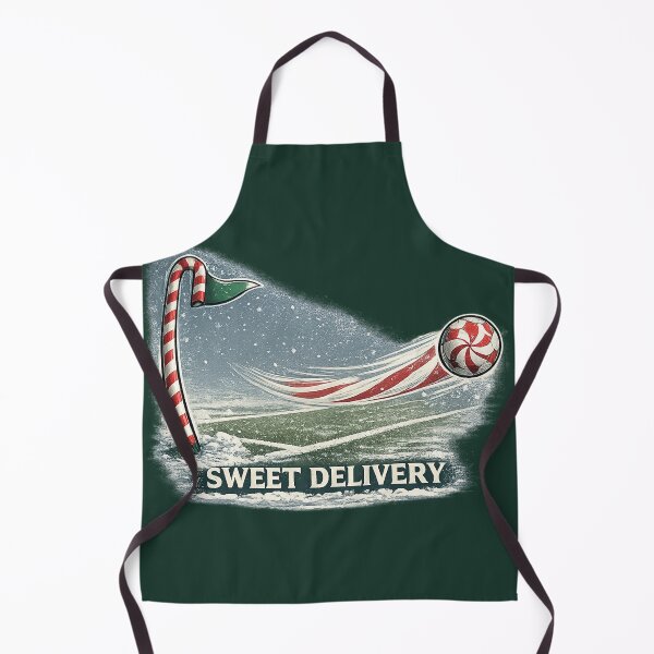 Item preview, Sweet Delivery – Candy Cane Corner Kick | Christmas Football Soccer Premium Streetwear Graphic designed and sold by warlistop.