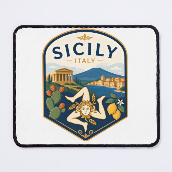 Item preview, Sicily Italy Travel Vacation Heritage Tourist Mediterranean designed and sold by Simsimah26Parks.