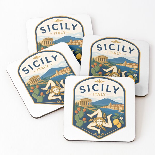 Item preview, Sicily Italy Travel Vacation Heritage Tourist Mediterranean designed and sold by Simsimah26Parks.