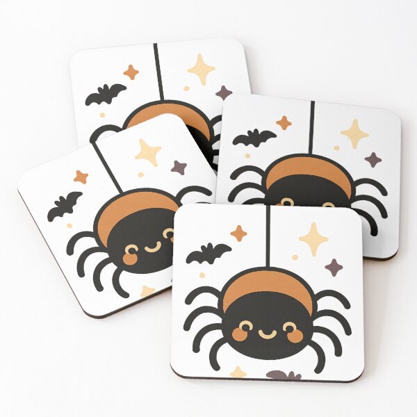 Item preview, Cute Spider — Spooky Season Kawaii Halloween Illustration designed and sold by JuanmaLW.