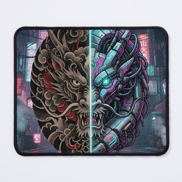 Item preview, Neon Paradox: Cyber-Dragon (Ryu) designed and sold by Neo Tokio.