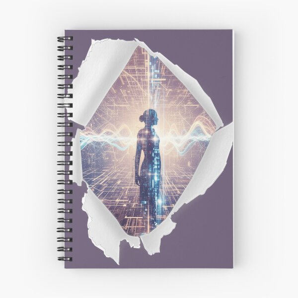Item preview, Girl Through the Magic Portal / Fantasy Tear Paper Art designed and sold by designsvetlana1.