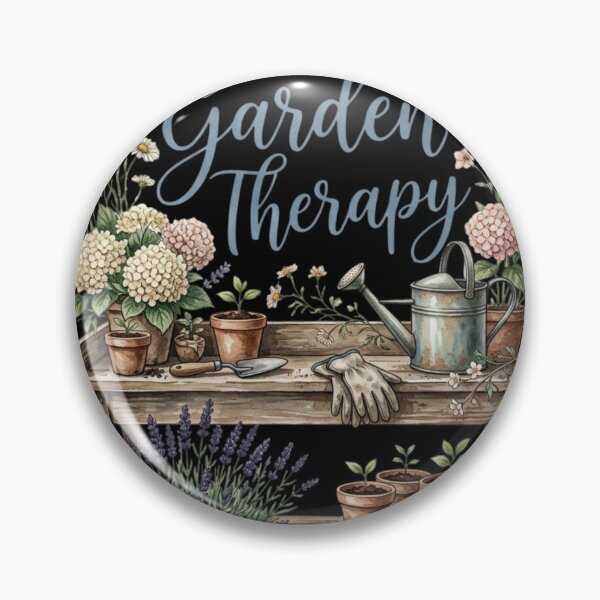 Item preview, Garden Therapy Vintage Watercolour Floral Potting Bench designed and sold by PACS0011.