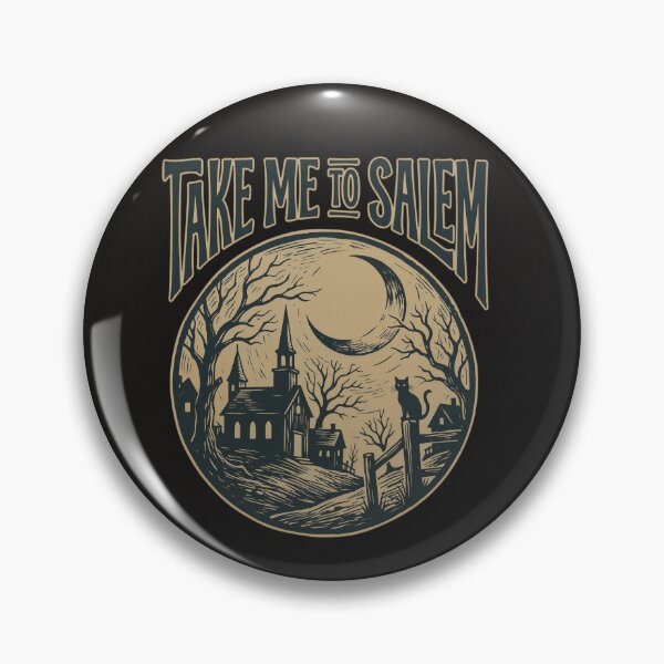 Item preview, Take Me to Salem | Haunted Town Witchy Halloween Shirt designed and sold by Anastasiia Yurevych.