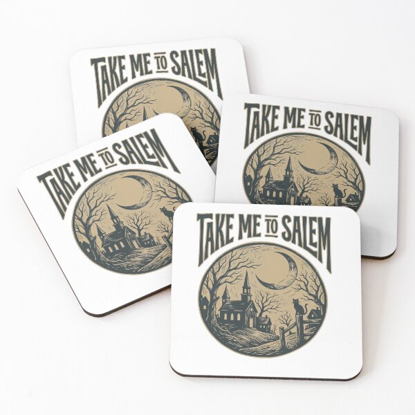 Item preview, Take Me to Salem | Haunted Town Witchy Halloween Shirt designed and sold by Anastasiia Yurevych.