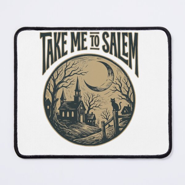 Item preview, Take Me to Salem | Haunted Town Witchy Halloween Shirt designed and sold by Anastasiia Yurevych.