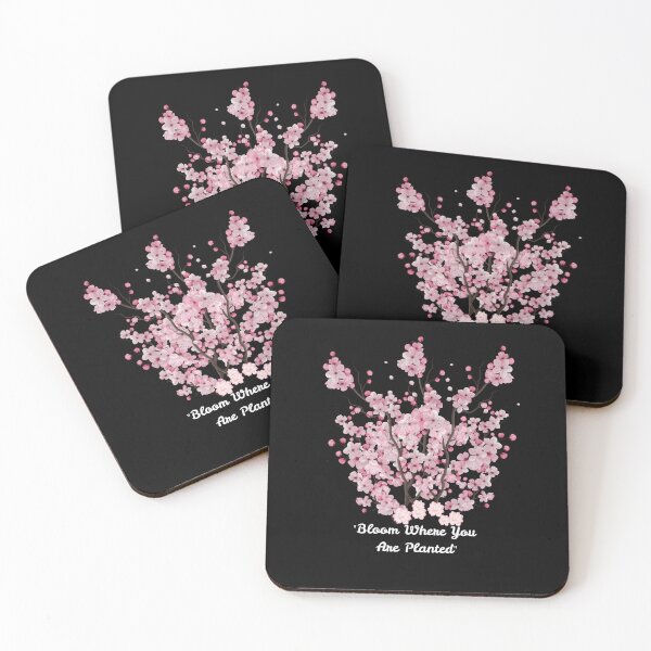 Item preview, Cherry Blossom Bloom Where You Are Planted. designed and sold by ​Jyoti Digital Artist.