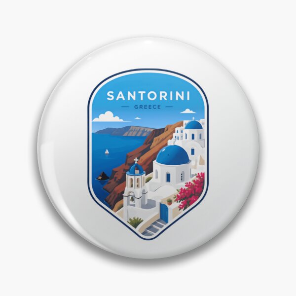 Item preview, Santorini Greece Travel Vacation Destination Souvenir designed and sold by Simsimah26Parks.