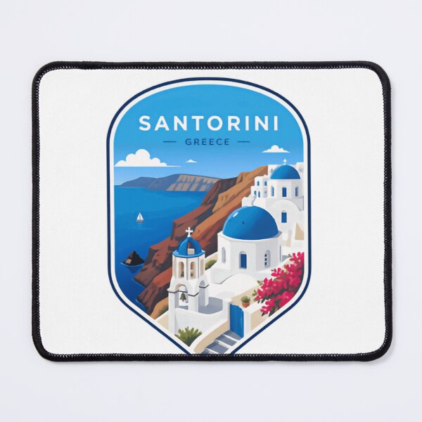 Item preview, Santorini Greece Travel Vacation Destination Souvenir designed and sold by Simsimah26Parks.