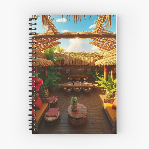 Item preview, Tiki Bar Canvas Print designed and sold by GigantoStudio.