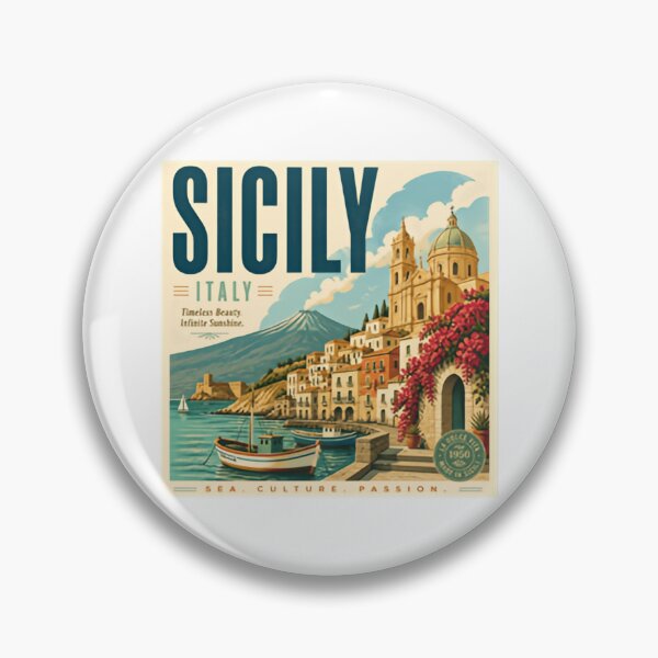 Item preview, Sicily Italy Travel Mediterranean Vacation La Dolce Vita designed and sold by Simsimah26Parks.