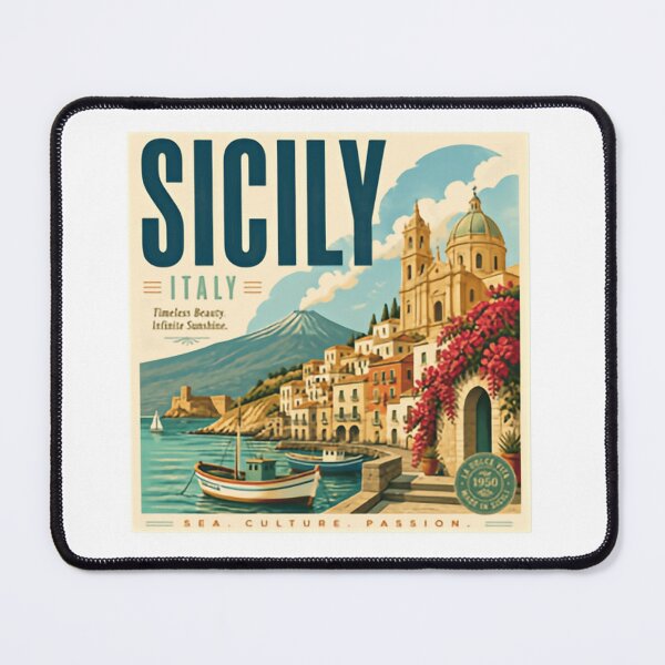 Item preview, Sicily Italy Travel Mediterranean Vacation La Dolce Vita designed and sold by Simsimah26Parks.