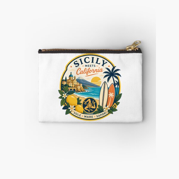 Item preview, Sicily Meets California Travel Souvenir Sole Mare Sapori designed and sold by Simsimah26Parks.