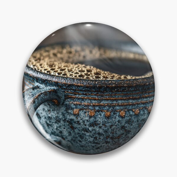 Item preview, Rustic Ceramic Coffee Cup - Cozy Morning Vibe designed and sold by DukaveArt .