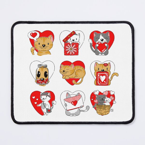 Item preview, Cats 'n' Hearts designed and sold by RR-designs.