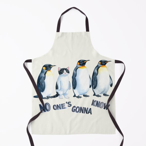 Item preview, No One's Gonna Know – Cat Among Penguins designed and sold by LiskoDesign.