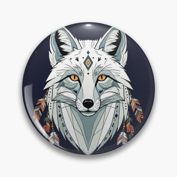 Item preview, Geometric indian boho fox 2 designed and sold by WildArtIT.