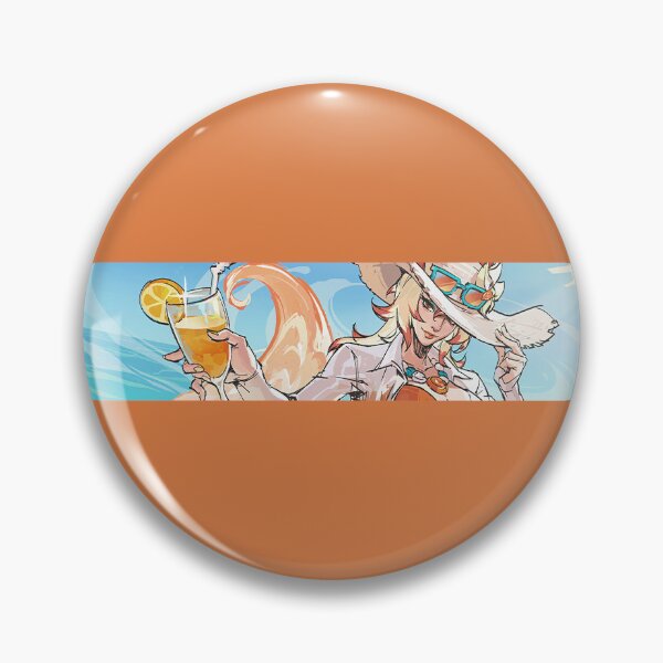 Item preview, White Fox Marvel Rivals summer banner sticker designed and sold by Applesaucemeow-.