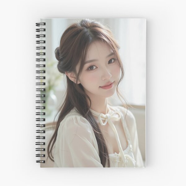 Item preview, Soft Morning Half-Up Beauty Poster designed and sold by SEIMEI2025.
