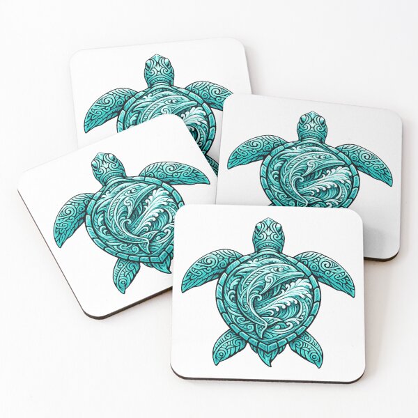 Item preview, Polynesian Tribal Turtle – Dolphin designed and sold by OTSC.