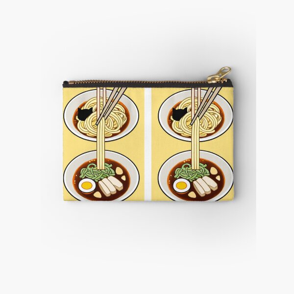 Item preview, Gastronomy - Japanese Noodle Dish with Cat, Streamlined Illustration Style designed and sold by AnimeShin.