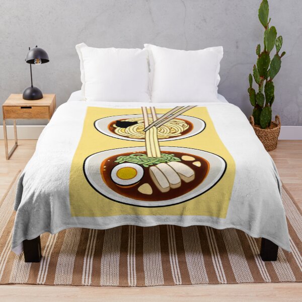 Item preview, Gastronomy - Japanese Noodle Dish with Cat, Streamlined Illustration Style designed and sold by AnimeShin.