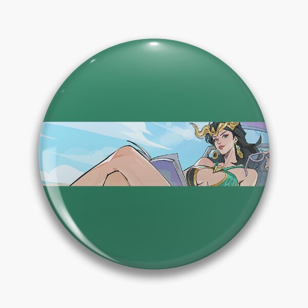 Item preview, Lady Loki Marvel Rivals summer banner sticker designed and sold by Applesaucemeow-.