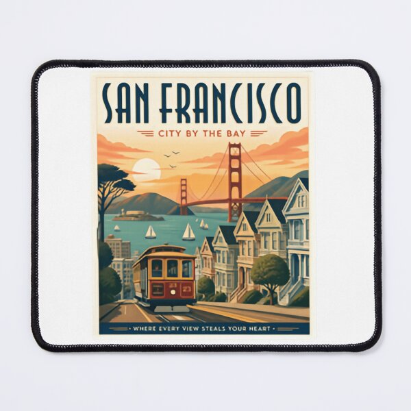 Item preview, San Francisco City By The Bay Where Every View Steals Your Heart California Travel Souvenir designed and sold by Simsimah26Parks.