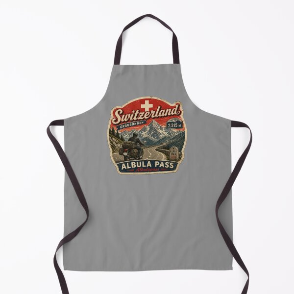 Item preview, Albula Pass Albulapass Switzerland Alps Motorcycle Sticker TShirt 04 designed and sold by OuterShellUK.