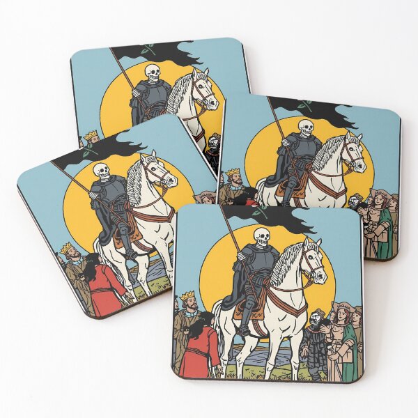 Item preview, Embrace Change: The Death Tarot Card XIII Major Arcana designed and sold by Clavivs.