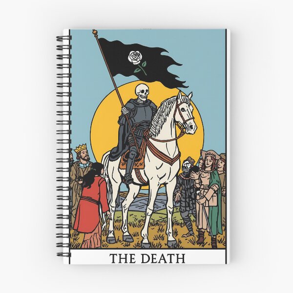 Item preview, Embrace Change: The Death Tarot Card XIII Major Arcana designed and sold by Clavivs.