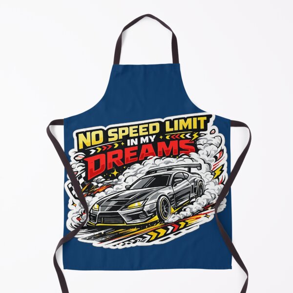 Item preview, No Speed Limit In My Dreams – Widebody JDM Drift Car Sticker | Japanese Racing Vector Decal designed and sold by StickerBloom-4U.